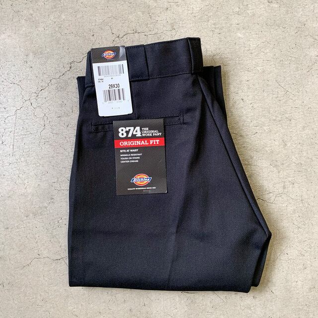 Dickies874 ディッキーズ 28 black 黒