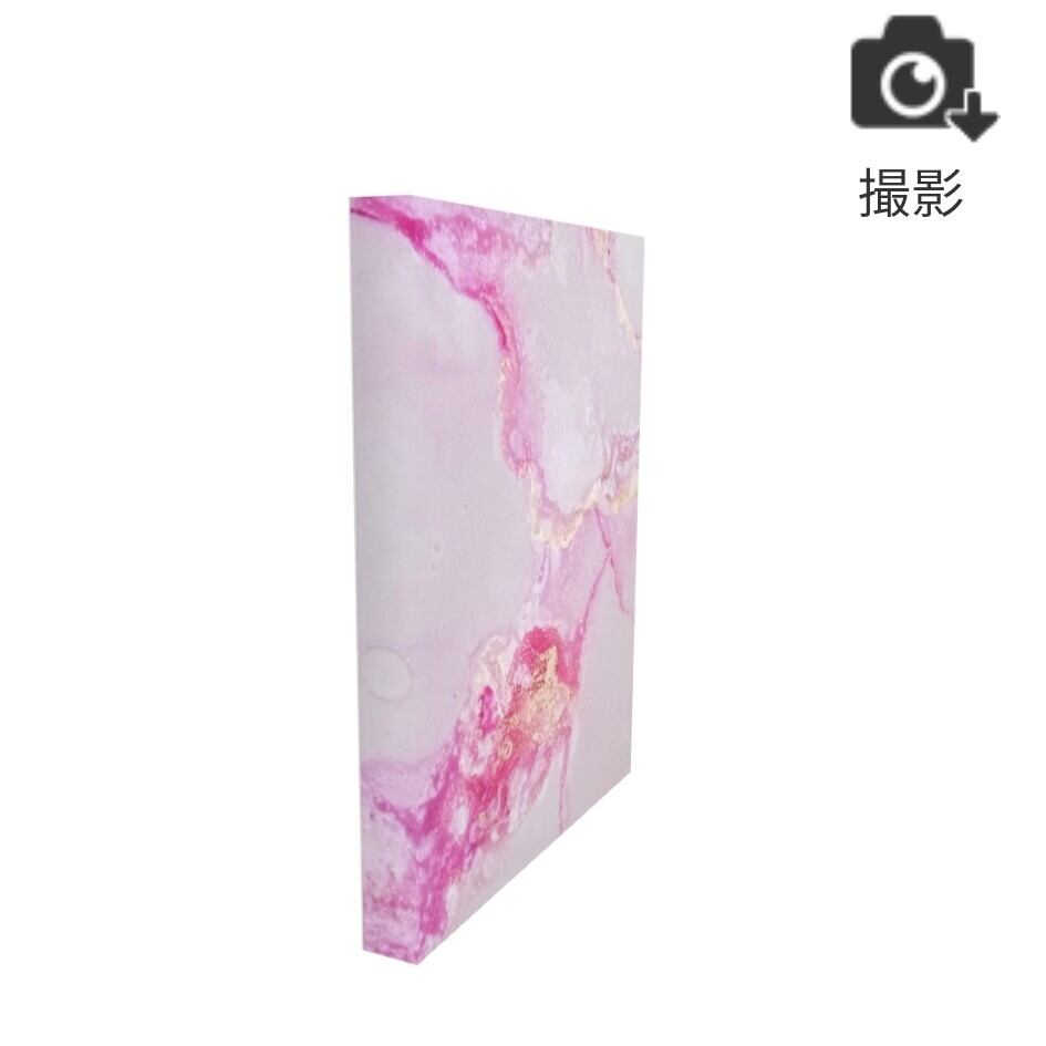 pink ファブリックパネル インテリア アルコールインクアート アート
