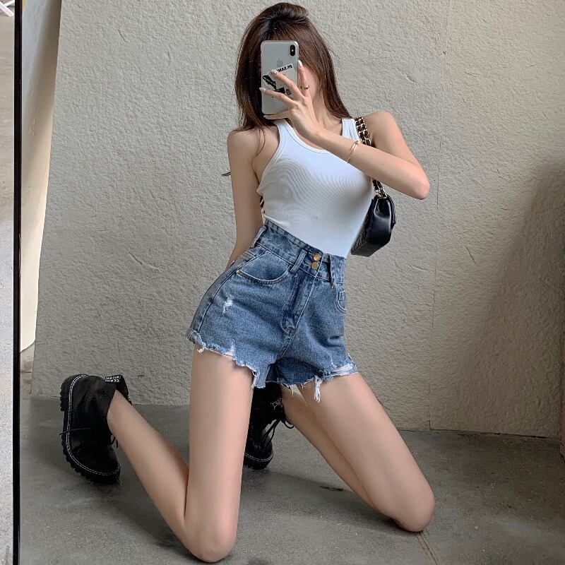 ウェストショーツ レディースサマールーズパンツ 薄手Aライン 夏物 ブルマー YY-ファッション74622736368