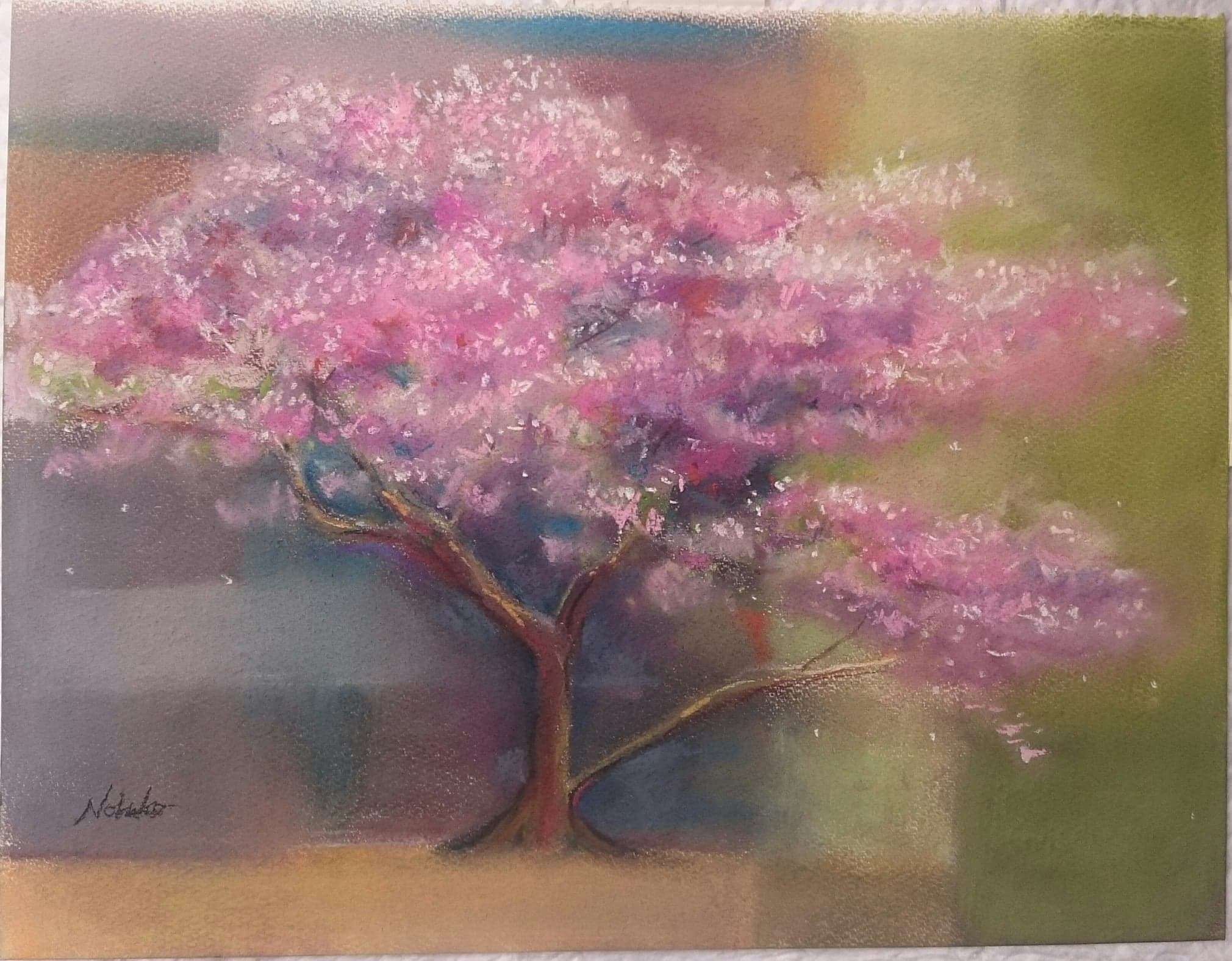 オーストラリア　シドニー風景　絵画　水彩画　原画 シドニー・ハーバー・ブリッジの水彩画：オーストラリアの都市景観