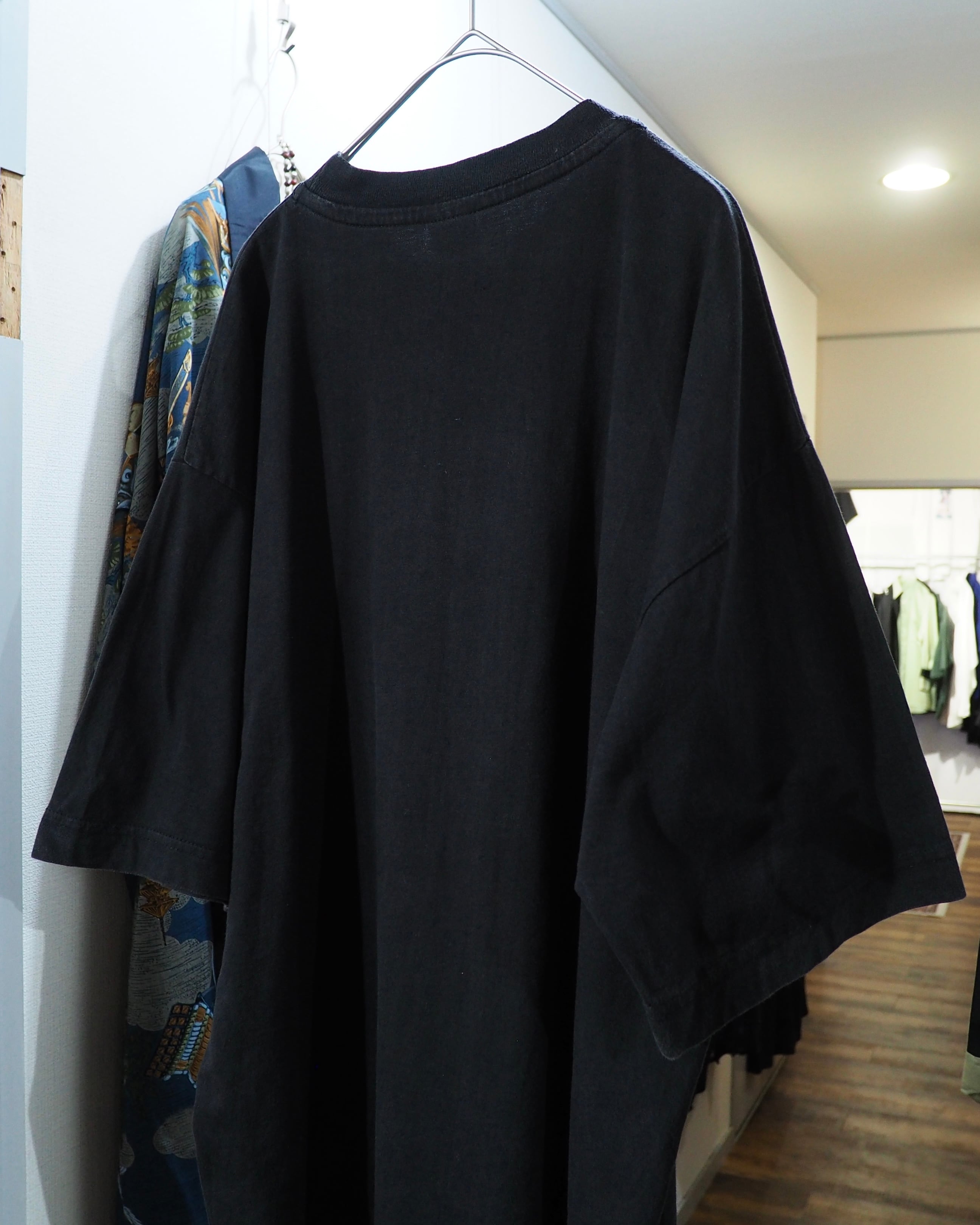 ” エジプト神聖文字 - EGYPTIAN HIEROGLYPHS ” Embroidery Black SS Tee
