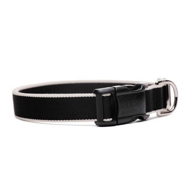 Harry Barker | CHELSEA DOG COLLAR - BLACK×CREAM（XXS , XS）