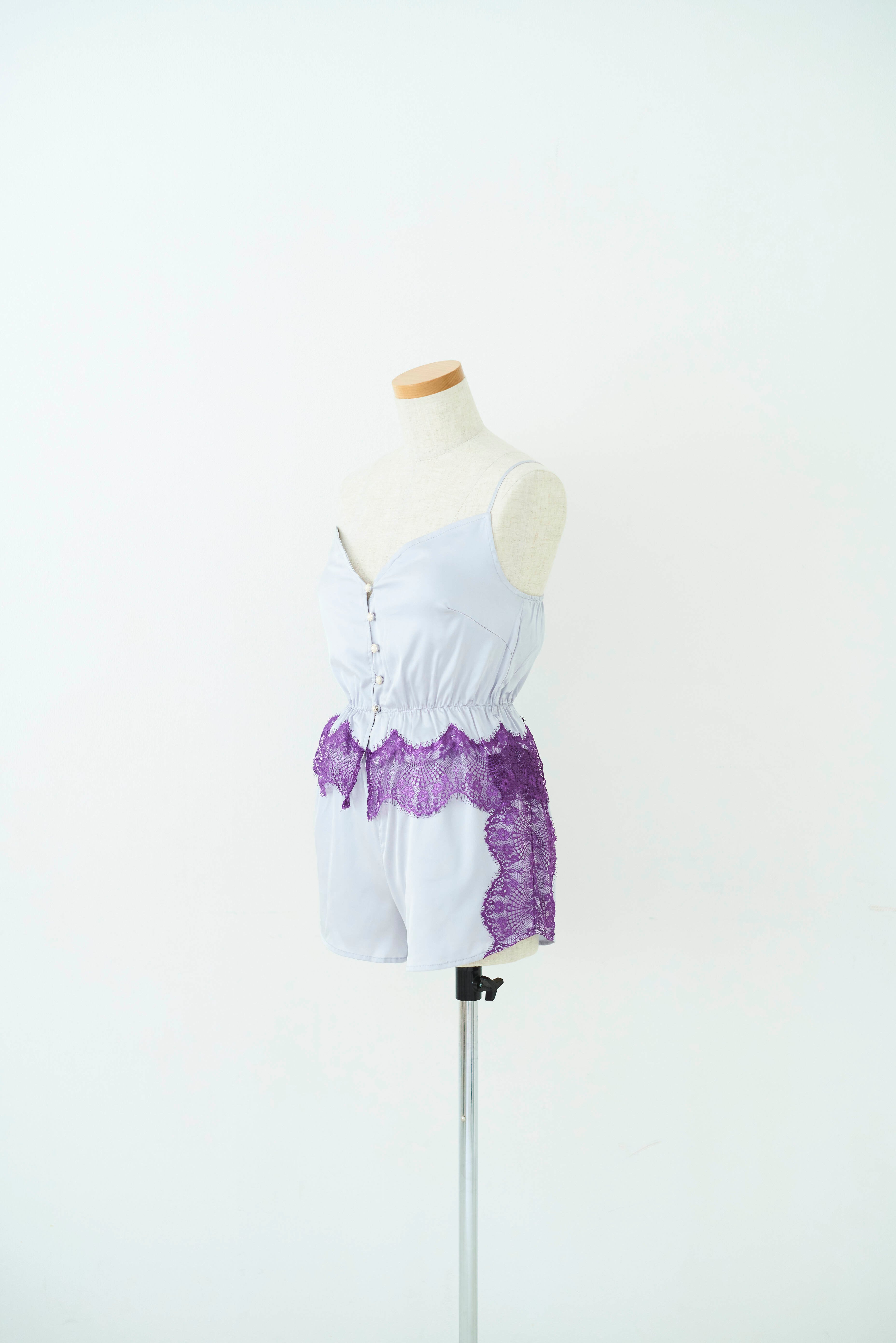 サテンショートパンツ ウォッシャブルクールサテンショートパンツ／ウォッシャブル