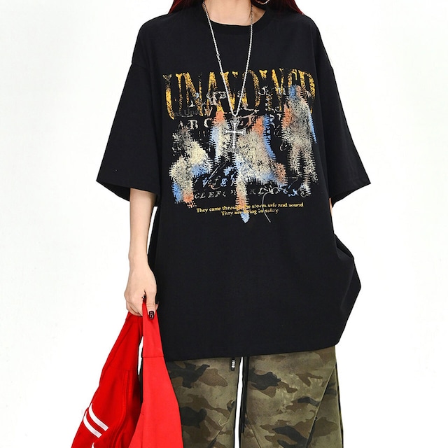 ペイントシーンアートルーズTシャツ
2col R01706
