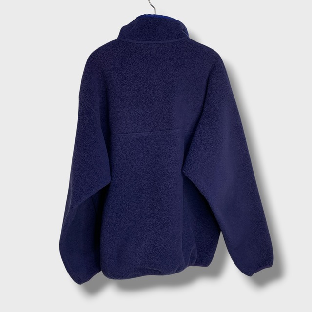 USA製　patagonia パタゴニア　シンチラスナップT フリース　ネイビー