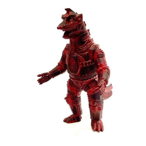 マルサン　350 メカゴジラ　MechaGODZILLA paint by Yoshizaka Takashi Sofubi