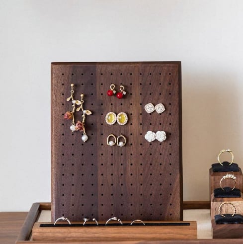 natural accessory display plate ナチュラルアクセサリーピアスディスプレイプレート