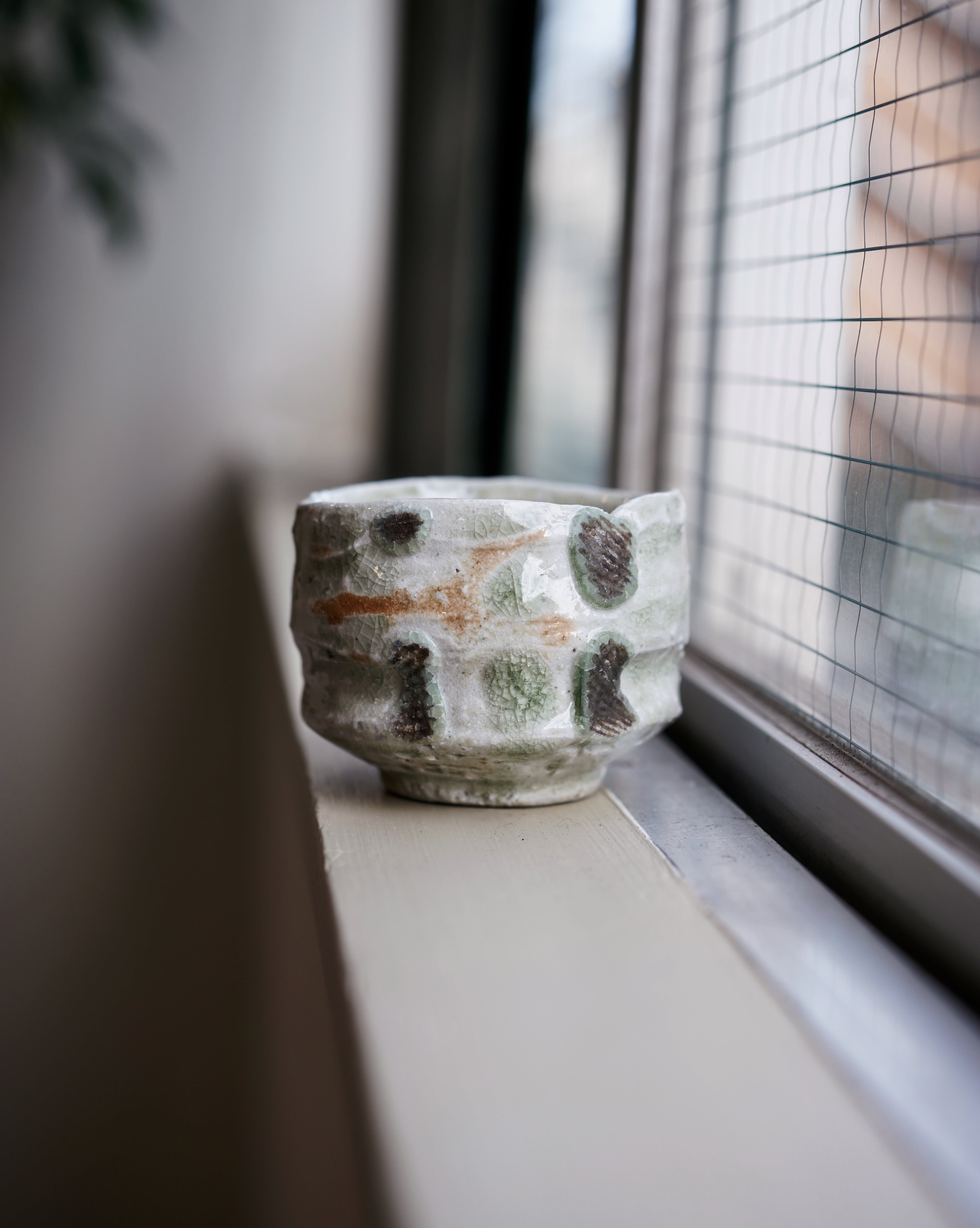 伊賀貝目珈琲碗 / 須釜優子