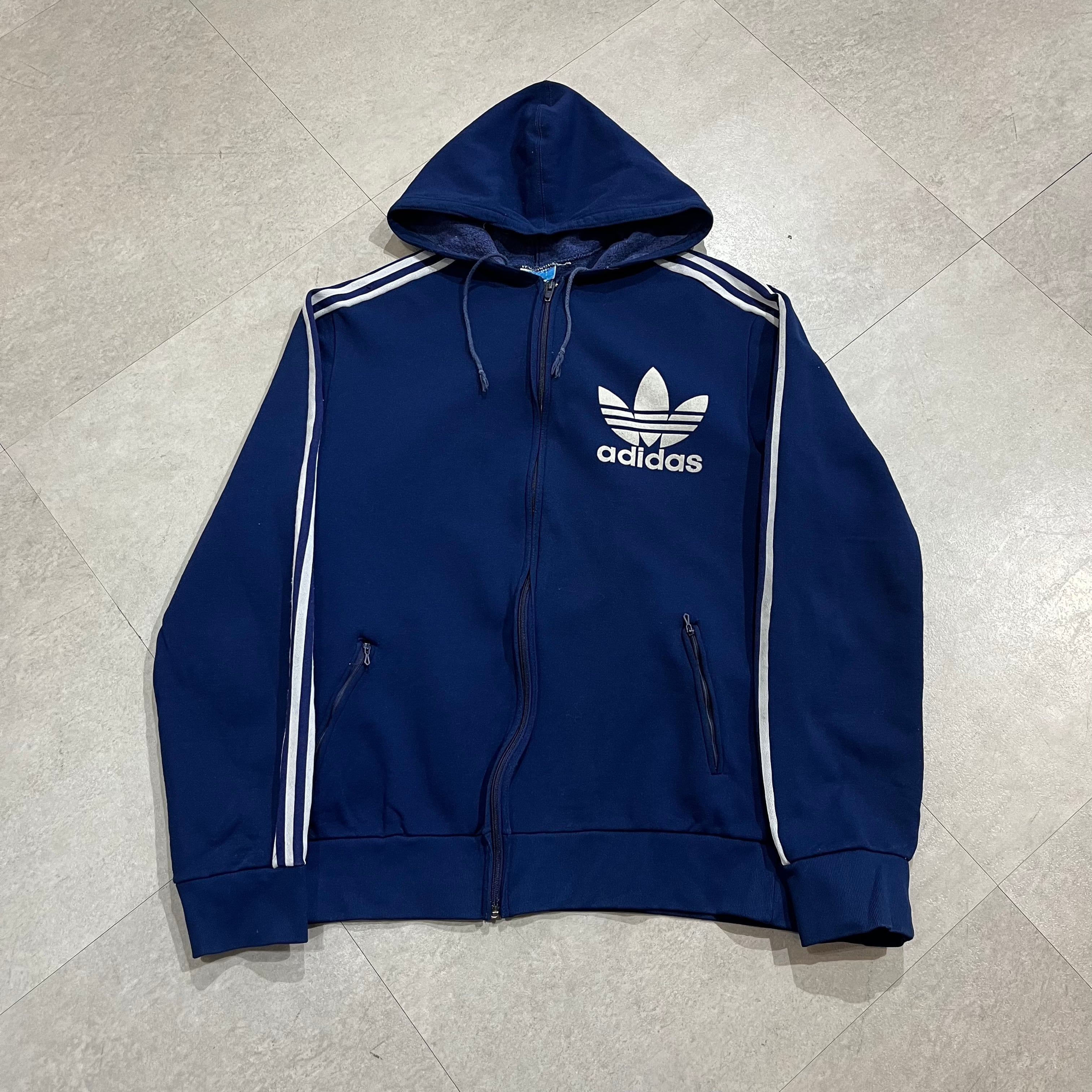 フランス製 70年代 size : L程度【 adidas 】アディダス トラック ...