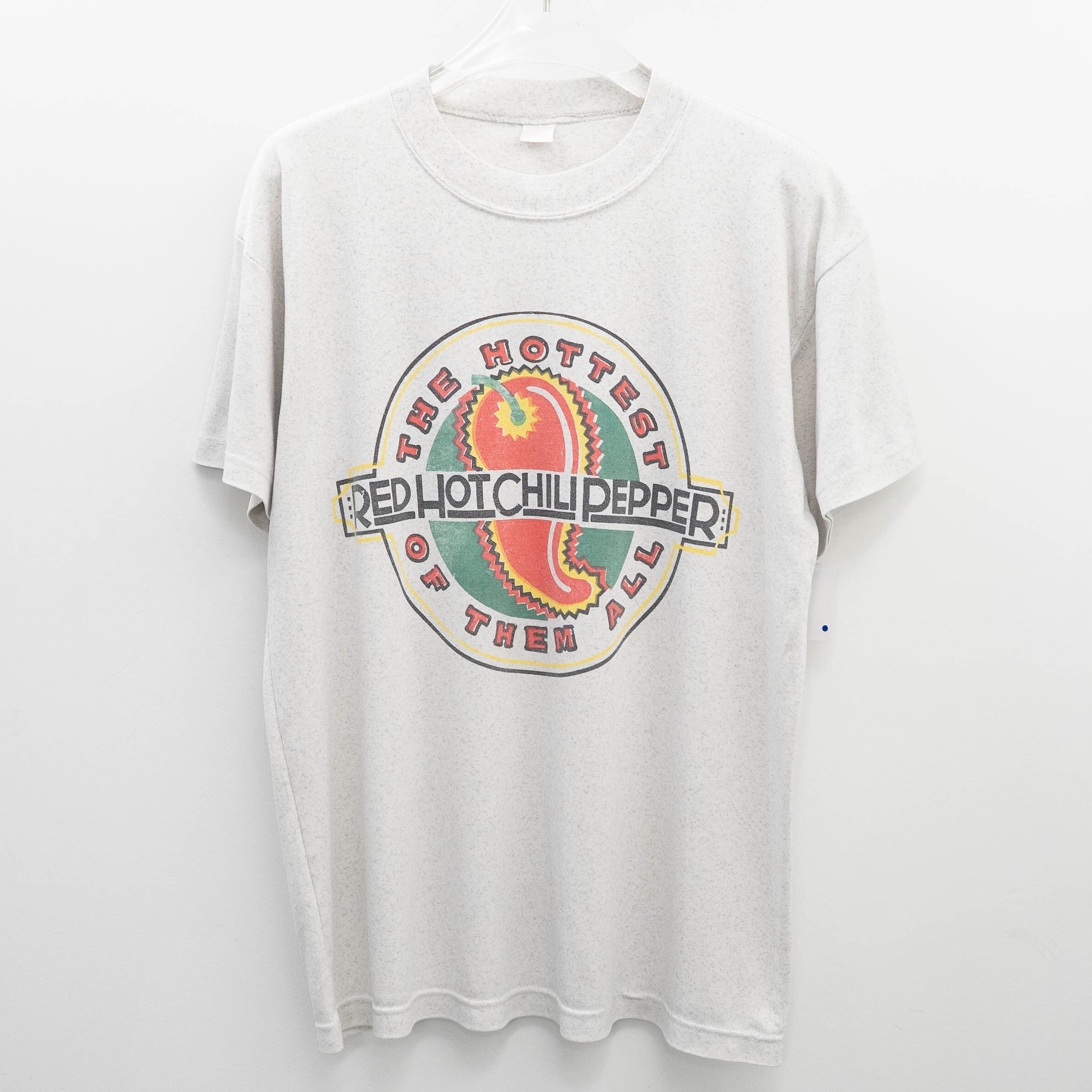 Red Hot Chili Peppers " Aids Charity Gray " Fade Tag Fits XL【A8-580】