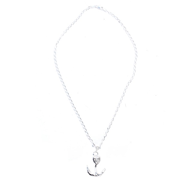 [N003]Silver 925 Flower necklace