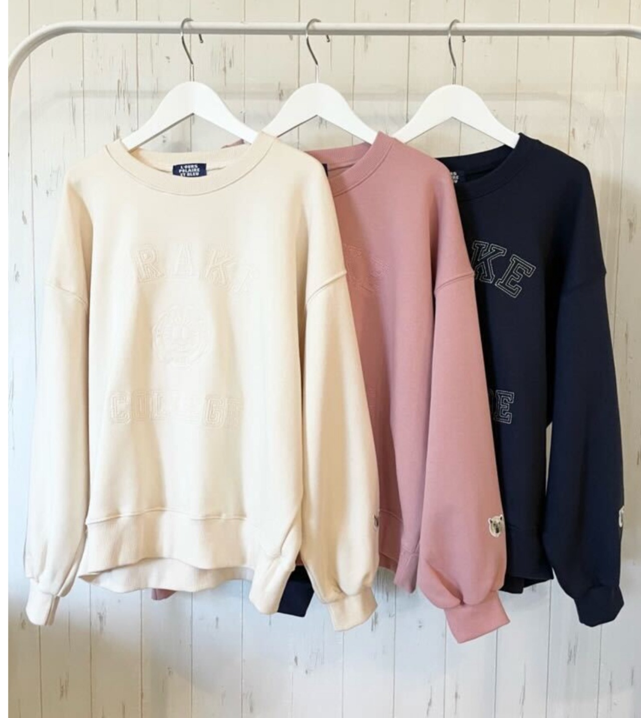 ルスポレ　DRAKE刺繍スウェット　25319127