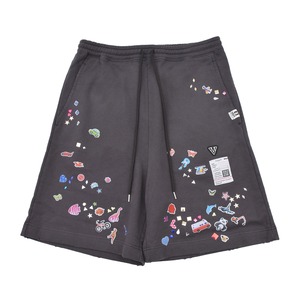 【Maison MIHARA YASUHIRO】KIDS STICKER SWEAT SHORTS