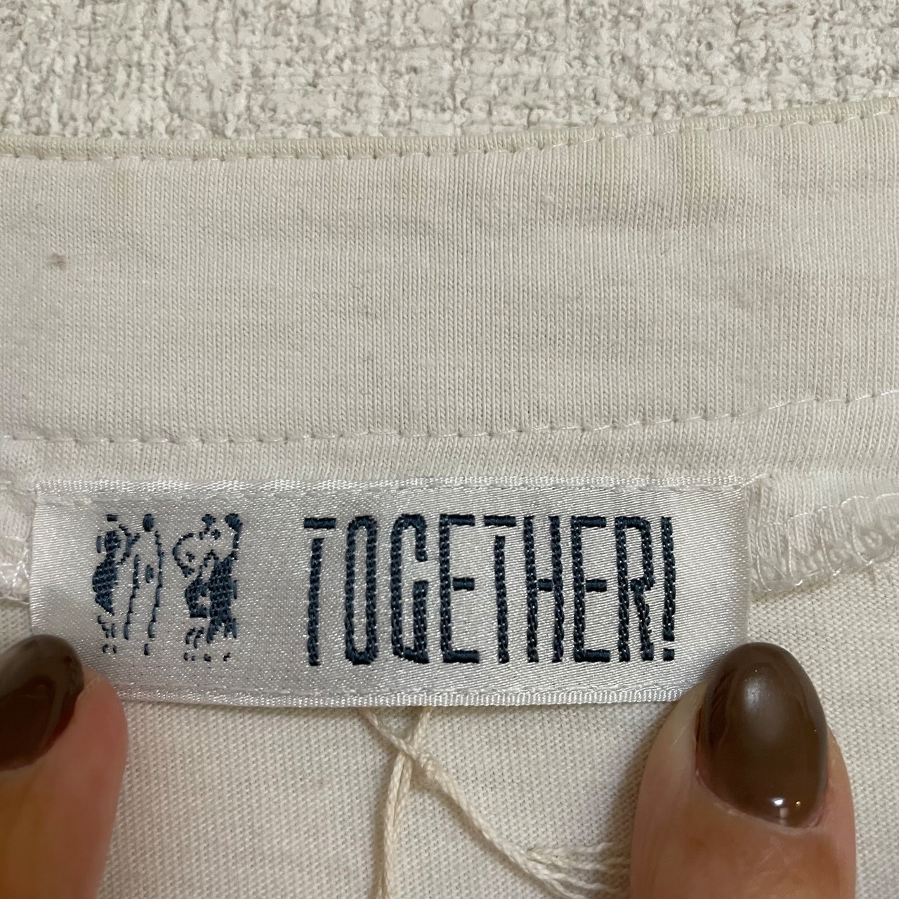 ユーロ　TOGETHER! 　レースアップtシャツ