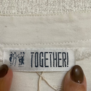 ユーロ　TOGETHER! 　レースアップtシャツ