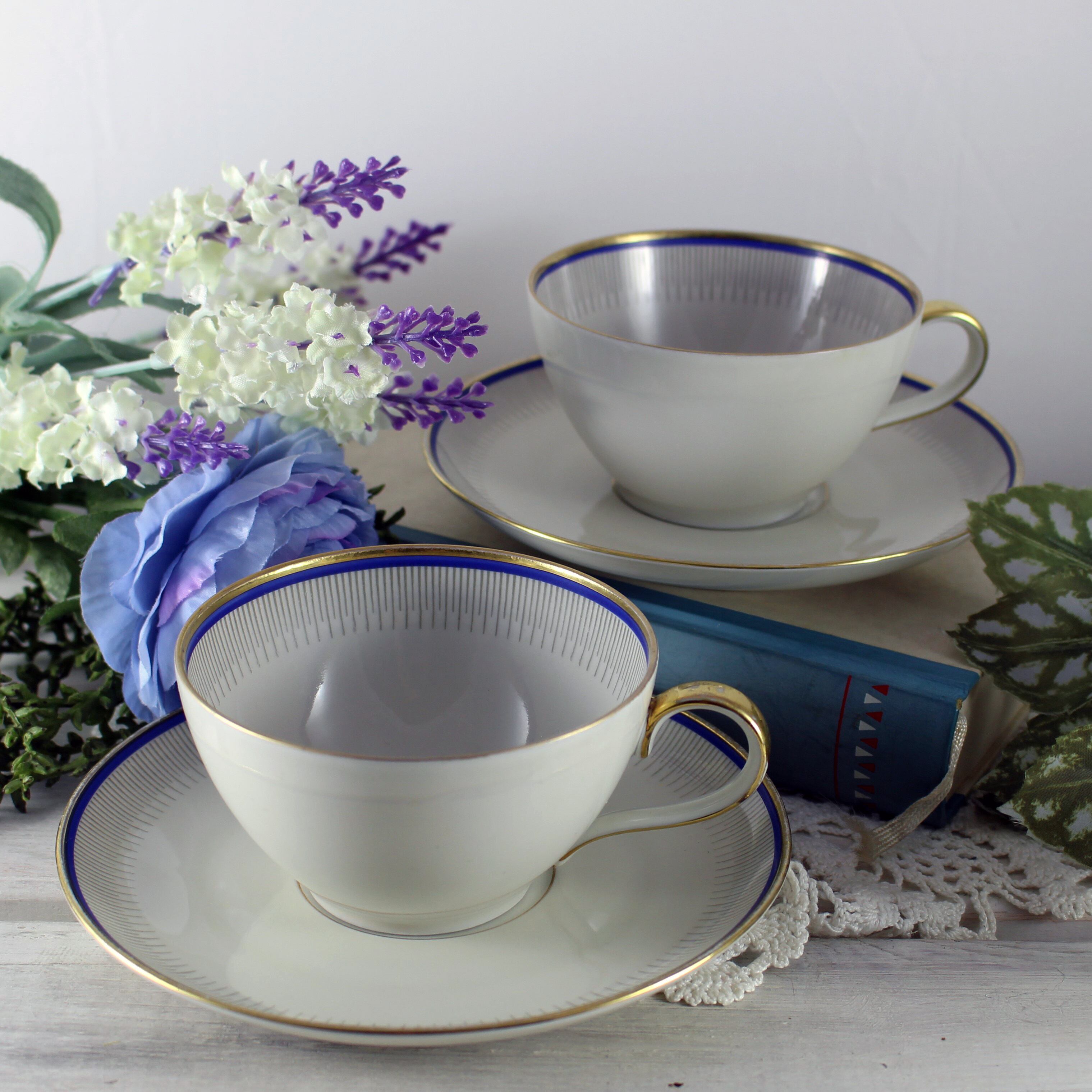 ヴィンテージ デルフト陶器 一輪挿し 花瓶 オランダ製 ハンドペイント