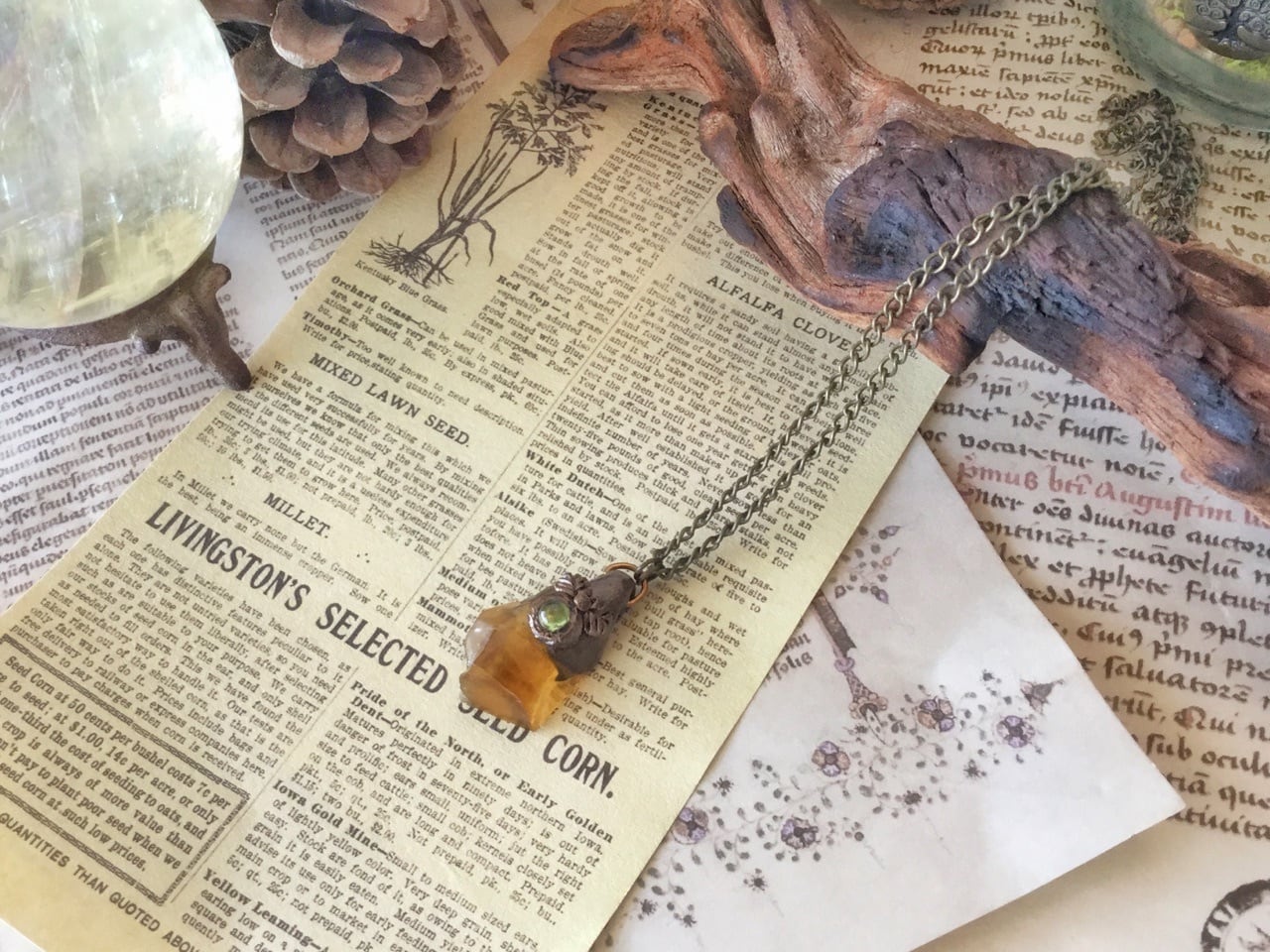 ⑥☆特選♡贈答品☆1.5kg超【GIFT♡箱入り10石☆ゴールデンカルサイト