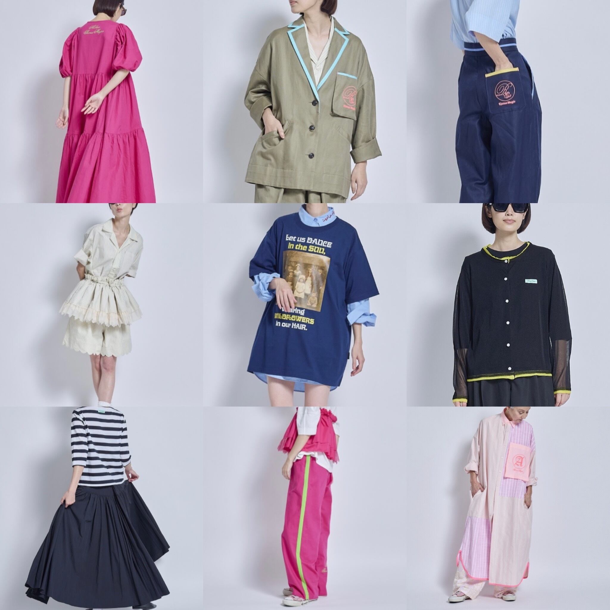 予約販売【 THOMAS MAGPIE 】Stripe×Stripe short pants (2262314) 4月