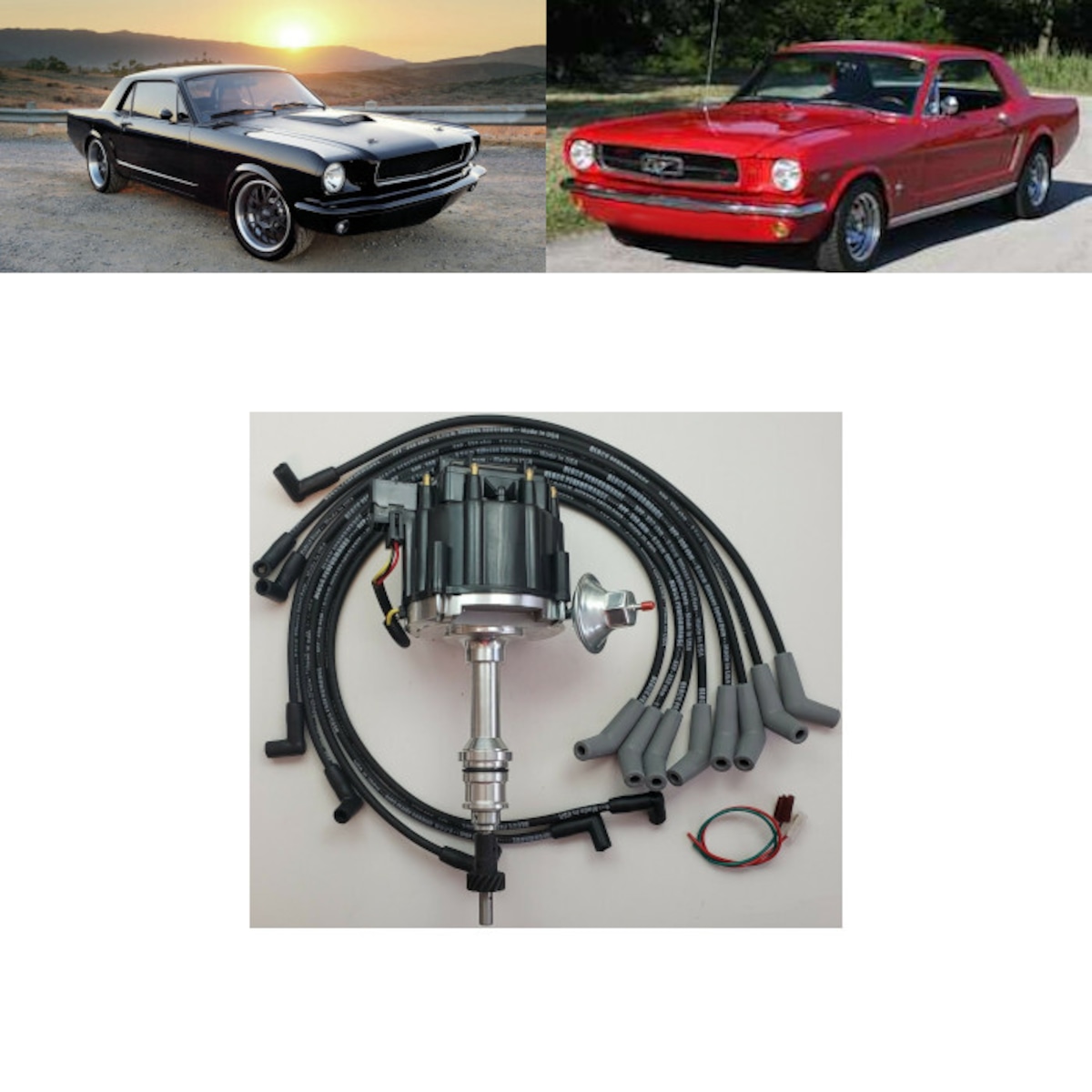 ディストリビューター ワイヤー付き V8 4.3L 4.7L 1964 1965 1966 