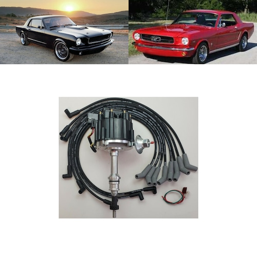 ディストリビューター ワイヤー付き V8 4.3L 4.7L 1964 1965 1966 フォード Ford マスタング Mustang