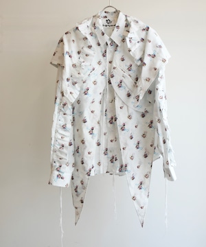 MIdorikawa/MID22AW-SH04 SKOLOCT FLOWER SHIRT