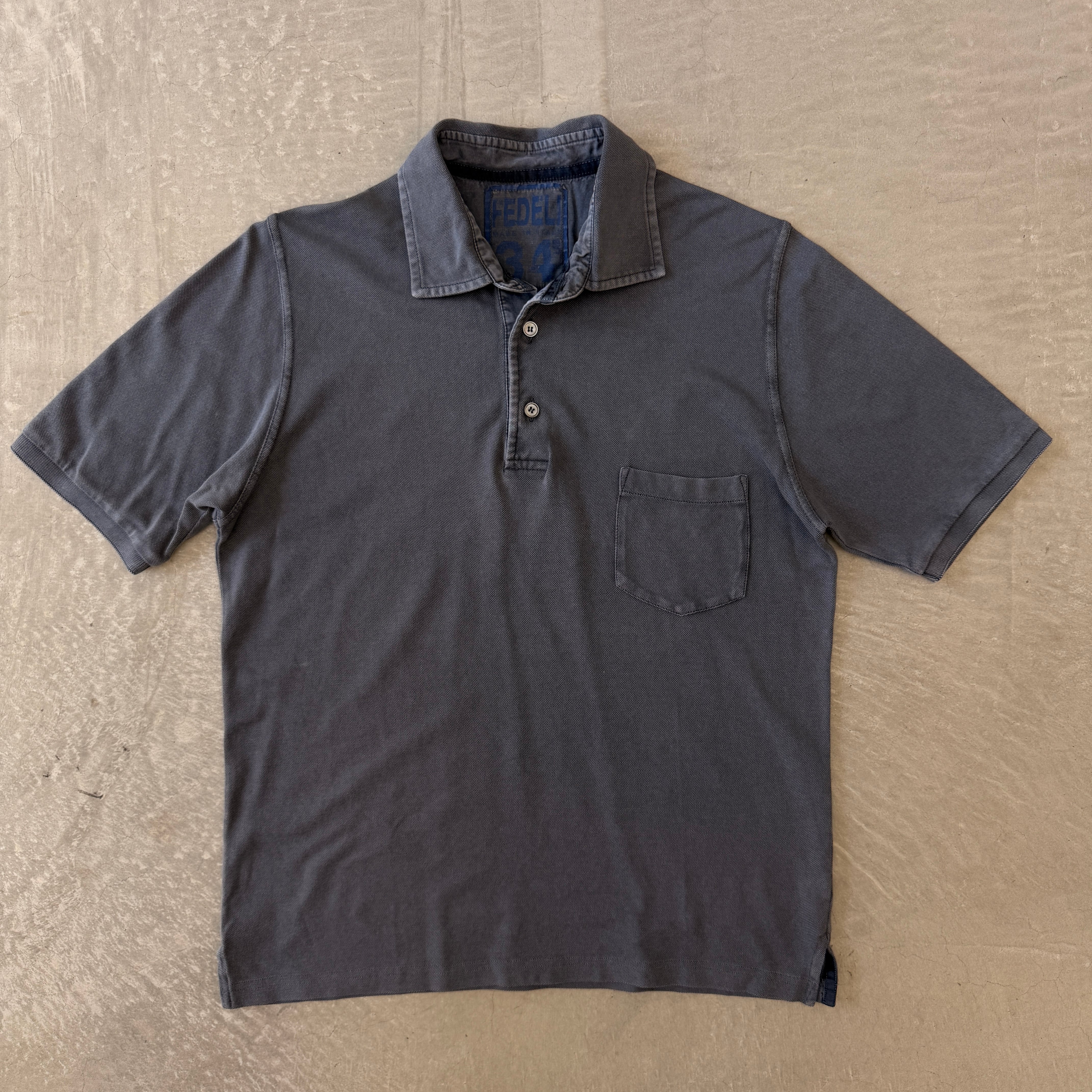 Brunello Cucinelli Cotton polo shirt gray XS | ASSET VINTAGE