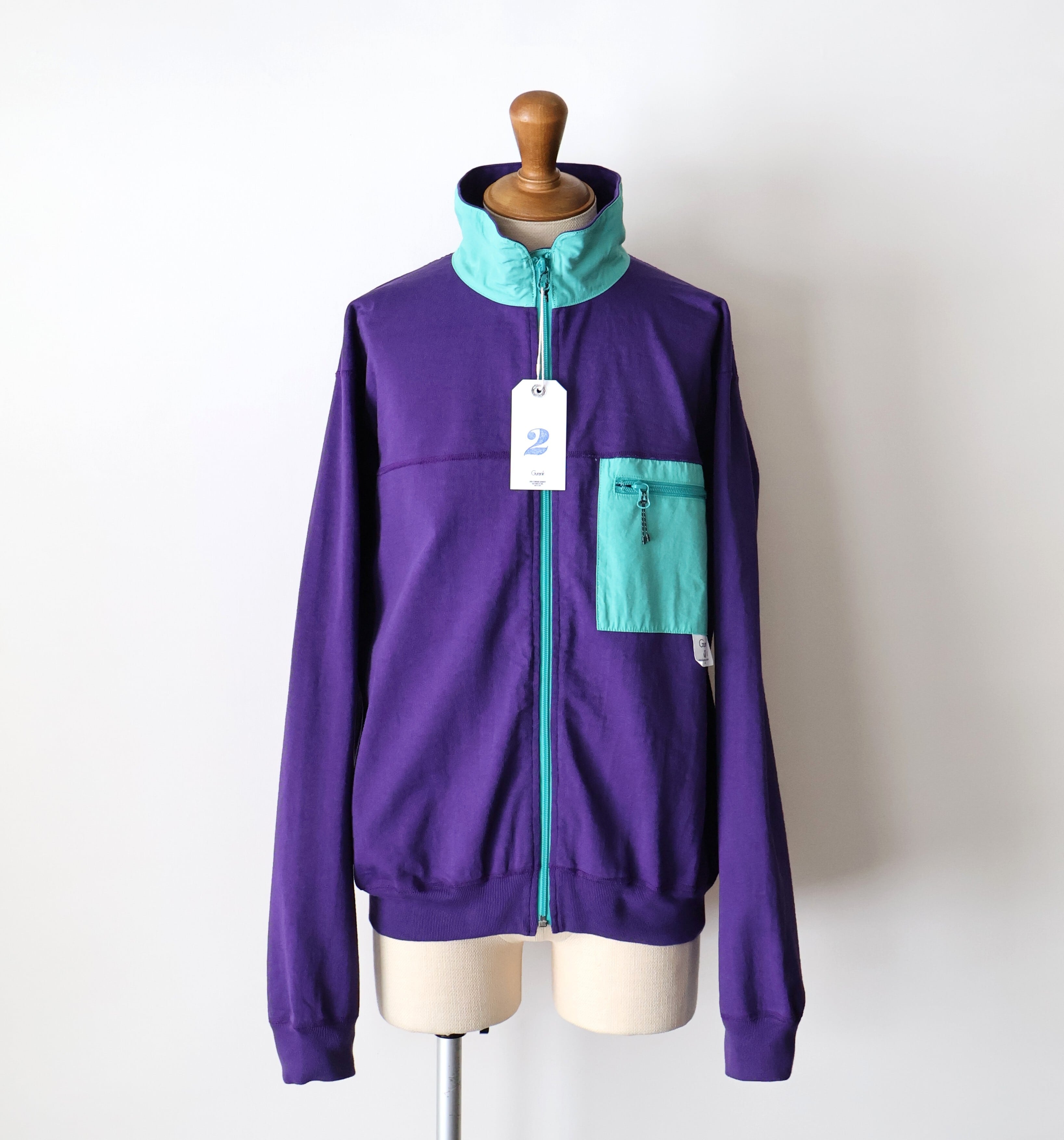 Gurank “14/2 LW Cardigan ( Purple )” | H.inch