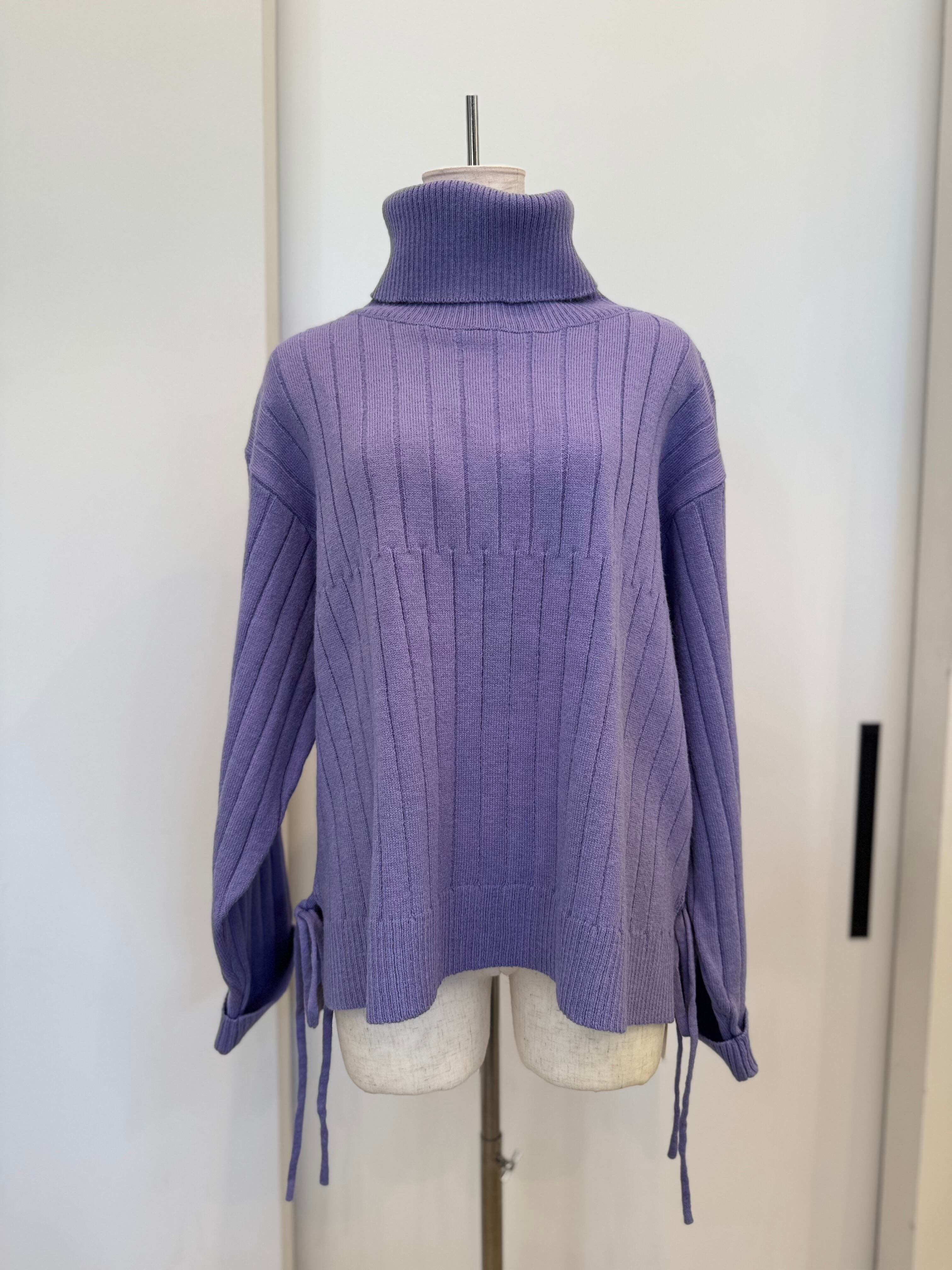 【DONA MARIE】オフタートルワイドリブニット 861027