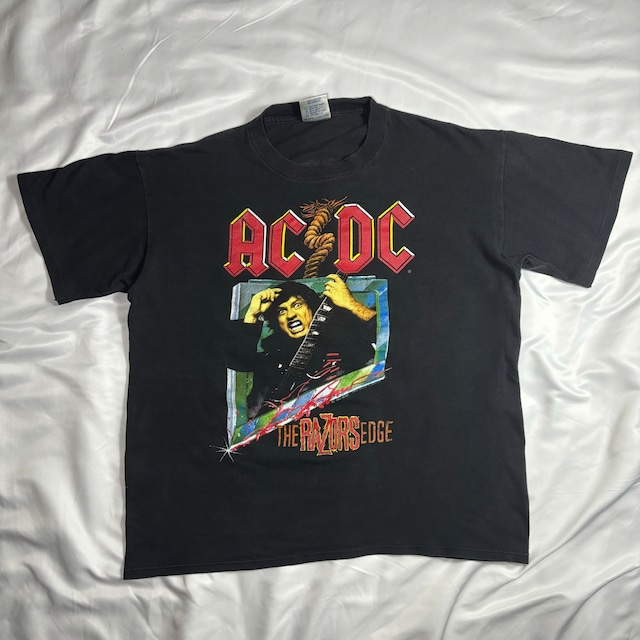 AC/DC【エーシーディーシー】90s ロック バンド ツアー Tシャツ | ATM 