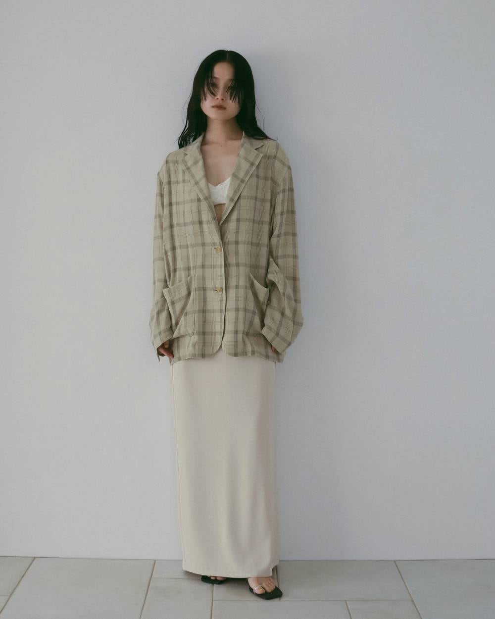 anuke 】Check Over Jacket | valance 福井｜レディース セレクト