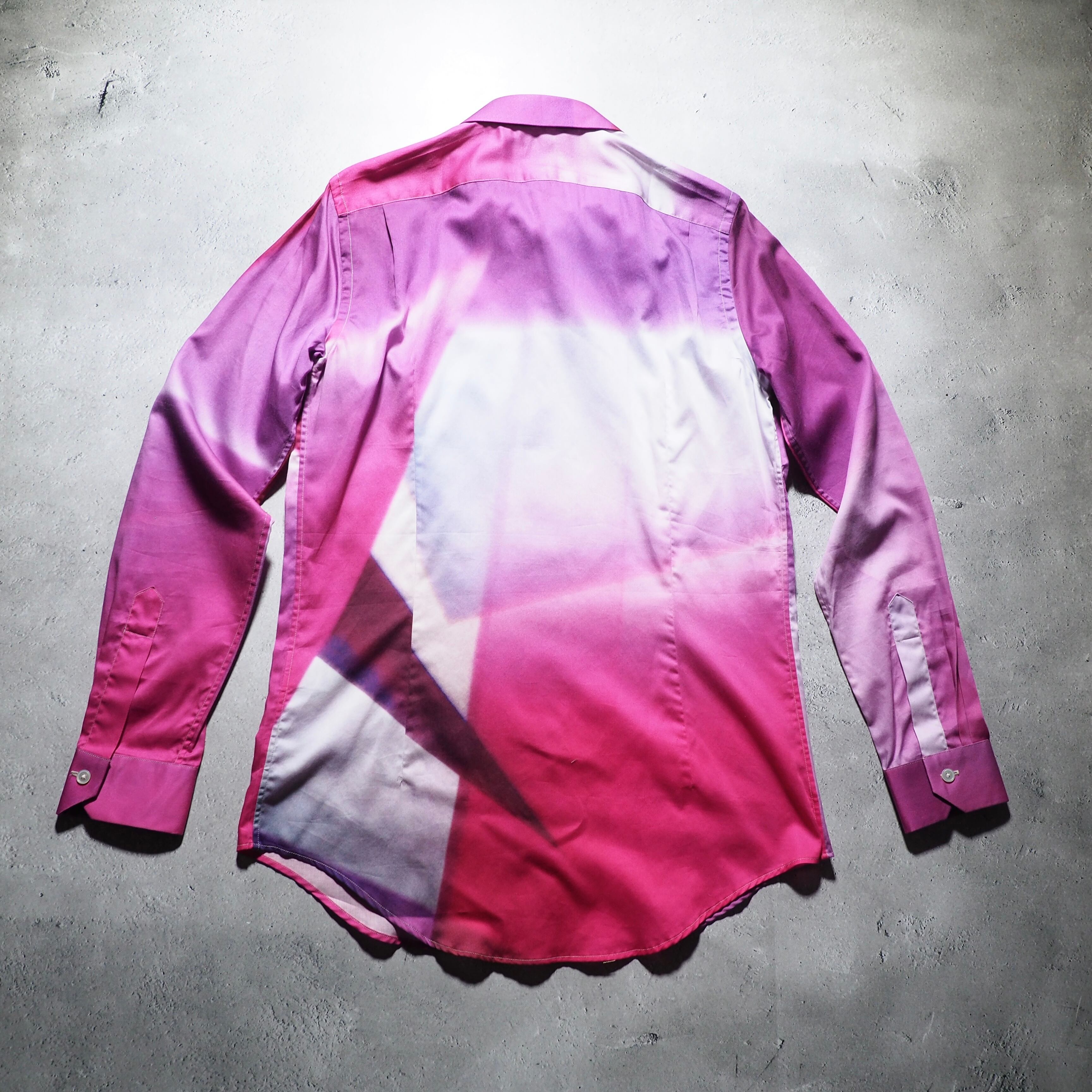 ” Paul Smith ” Bewitching gradation Contemporary art Design Dress shirt