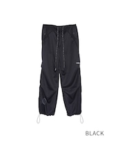 タックデザインカーゴパンツ (BLACK) CQ-48010