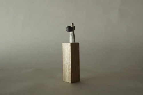 (114)wood figure-mini台付_062