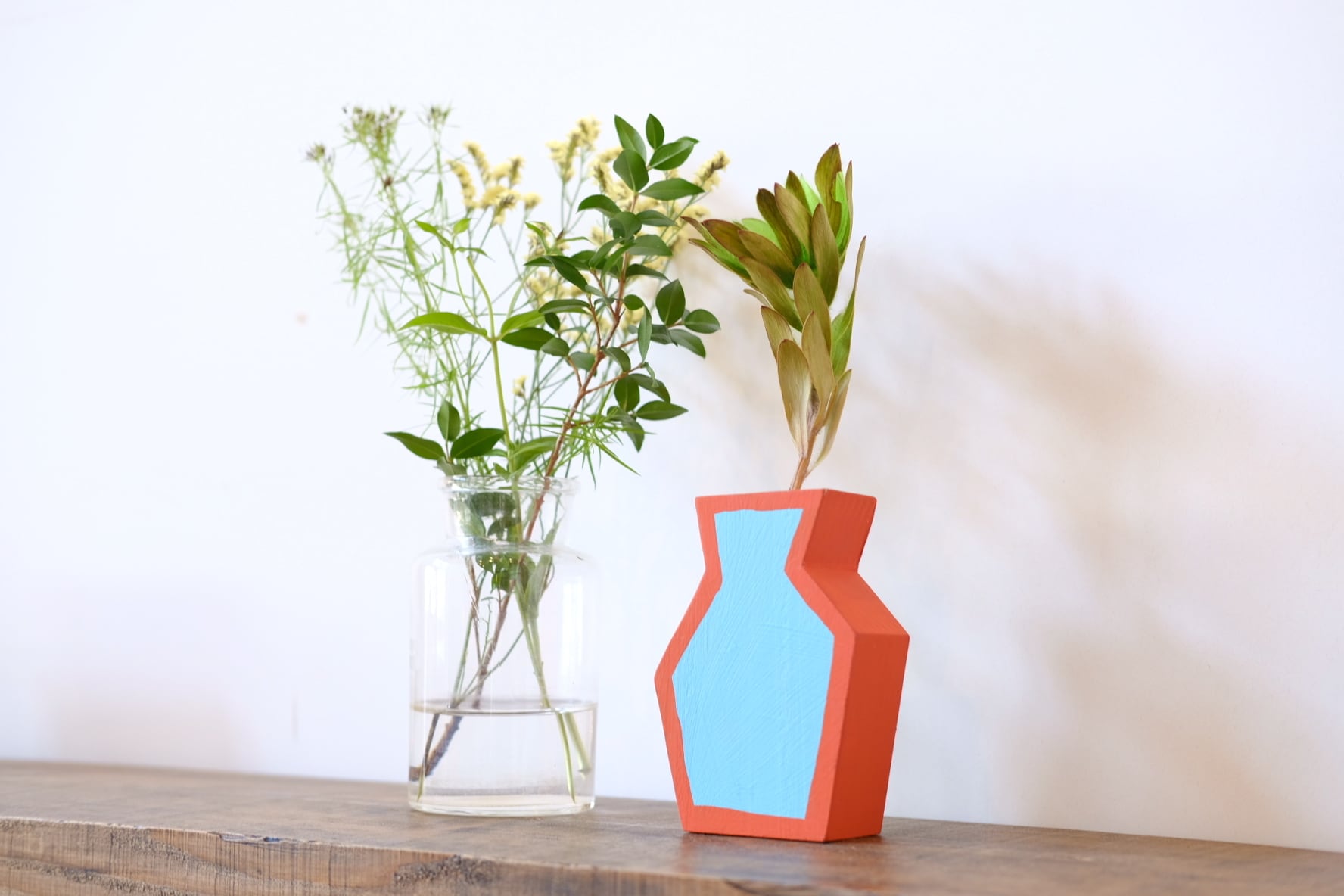 Wood flower vase［ウッドフラワーベース］ | vote