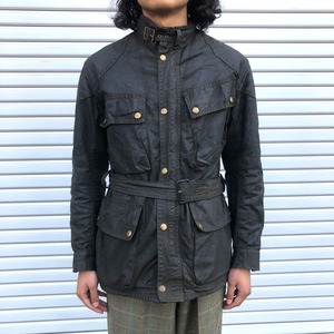 貴重 60s Belstaff TRIAL MASTER ベルスタッフ トライアルマスター モーターサイクル オイルドジャケット Barbour INTERNATIONAL 70s