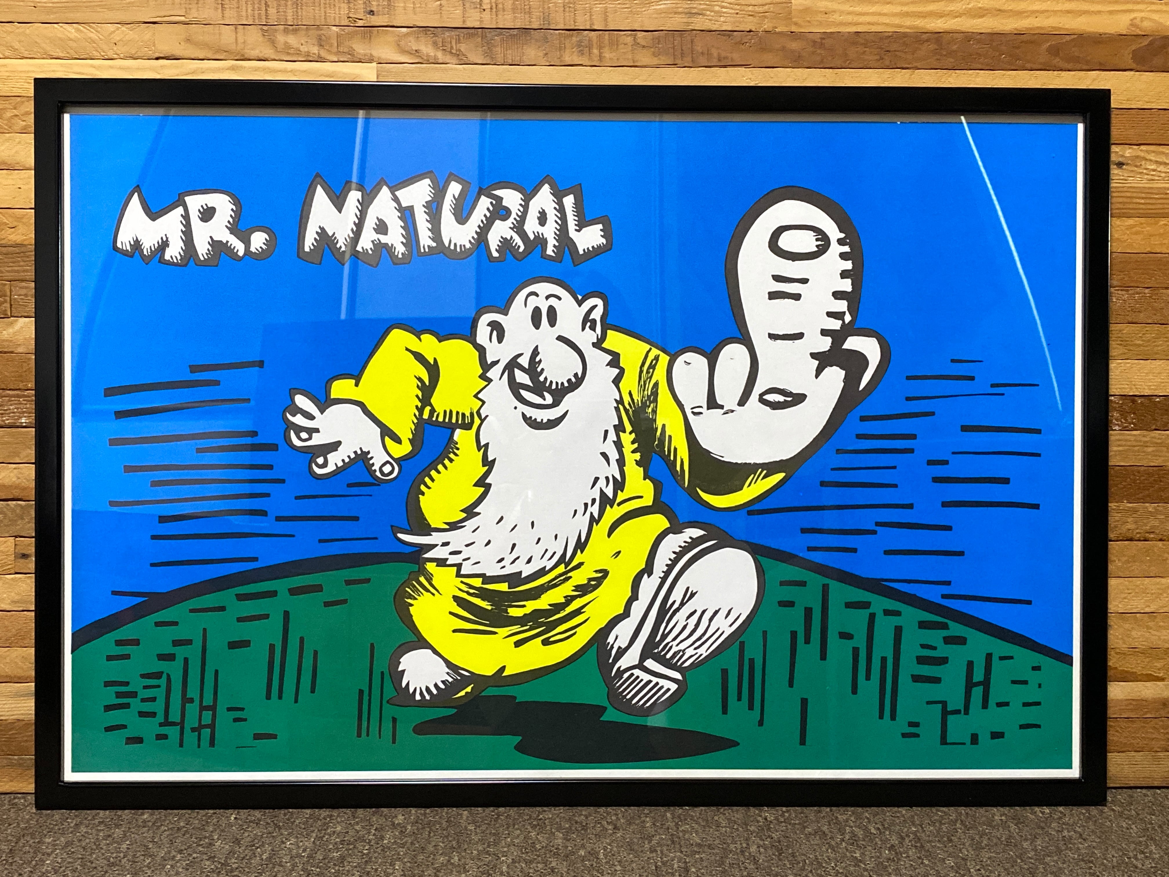 70s MR NATURAL BLACK LIGHT POSTER