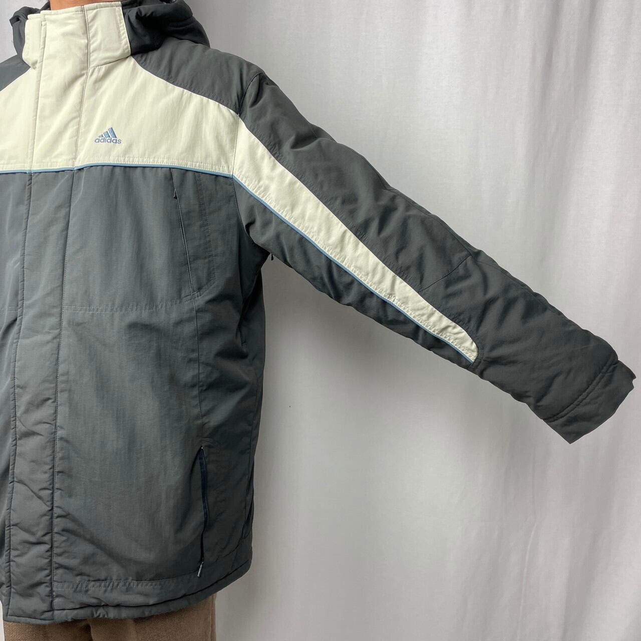 00年代 adidas アディダス マウンテンパーカー メンズXL相当 古着 00s