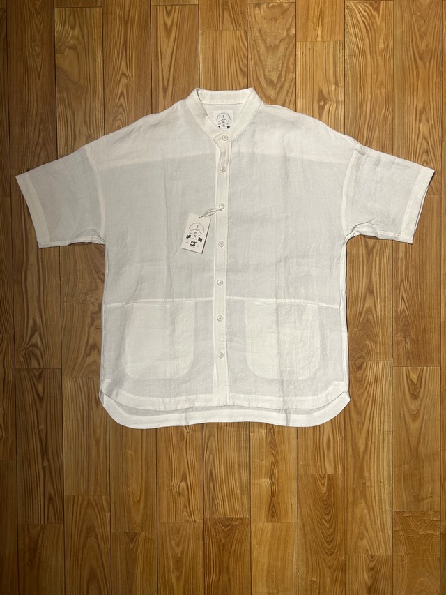 【受注生産】くつろ着 リネンシャツ（半袖）