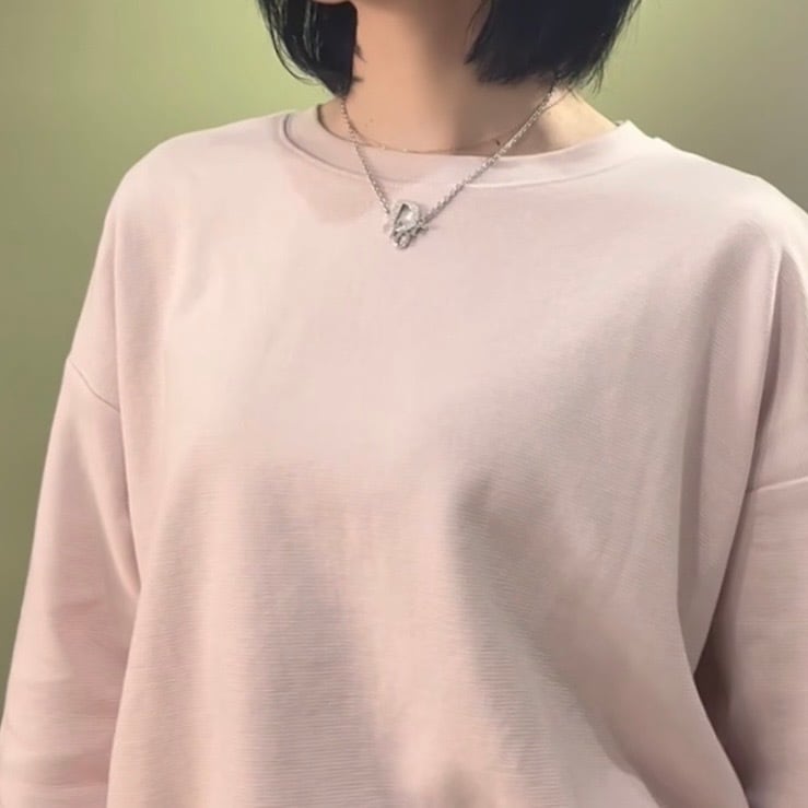 Christian Dior】2240 DIOR ディオールロゴ ラインストーンネックレス