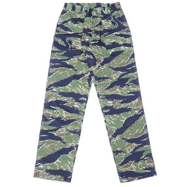 GUNG HO (ガンホー) TAPER FIT 4Pocket Fatigues GreenTigerStripe RipStop タイガーストライプ