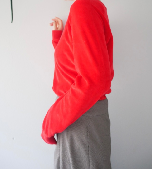 velours long sleeve
