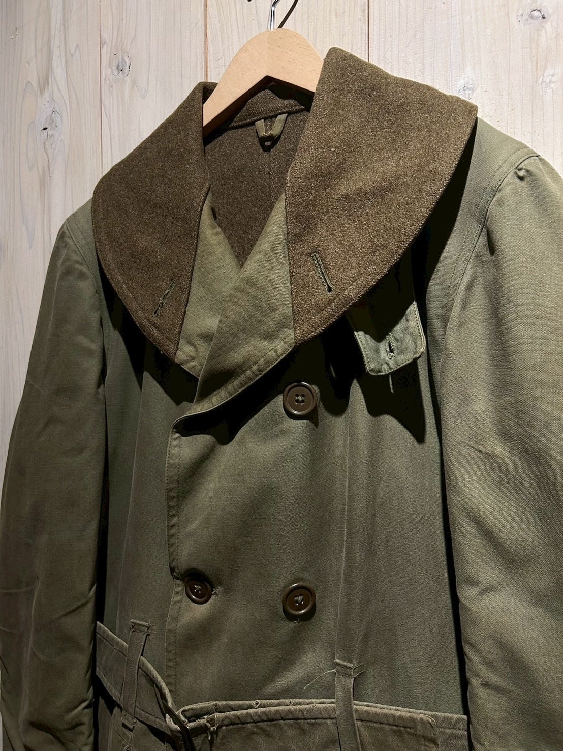 a.k.a.C.a.k.a vintage】40's Vintage U.S. Army M-38 Mackinaw Coat
