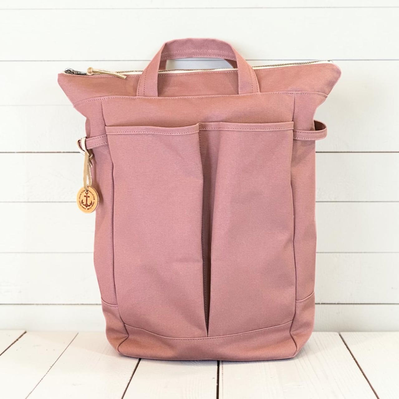 <SALE 30%OFF> hike40 :アズキ(国産帆布ビッグサイズリュック)