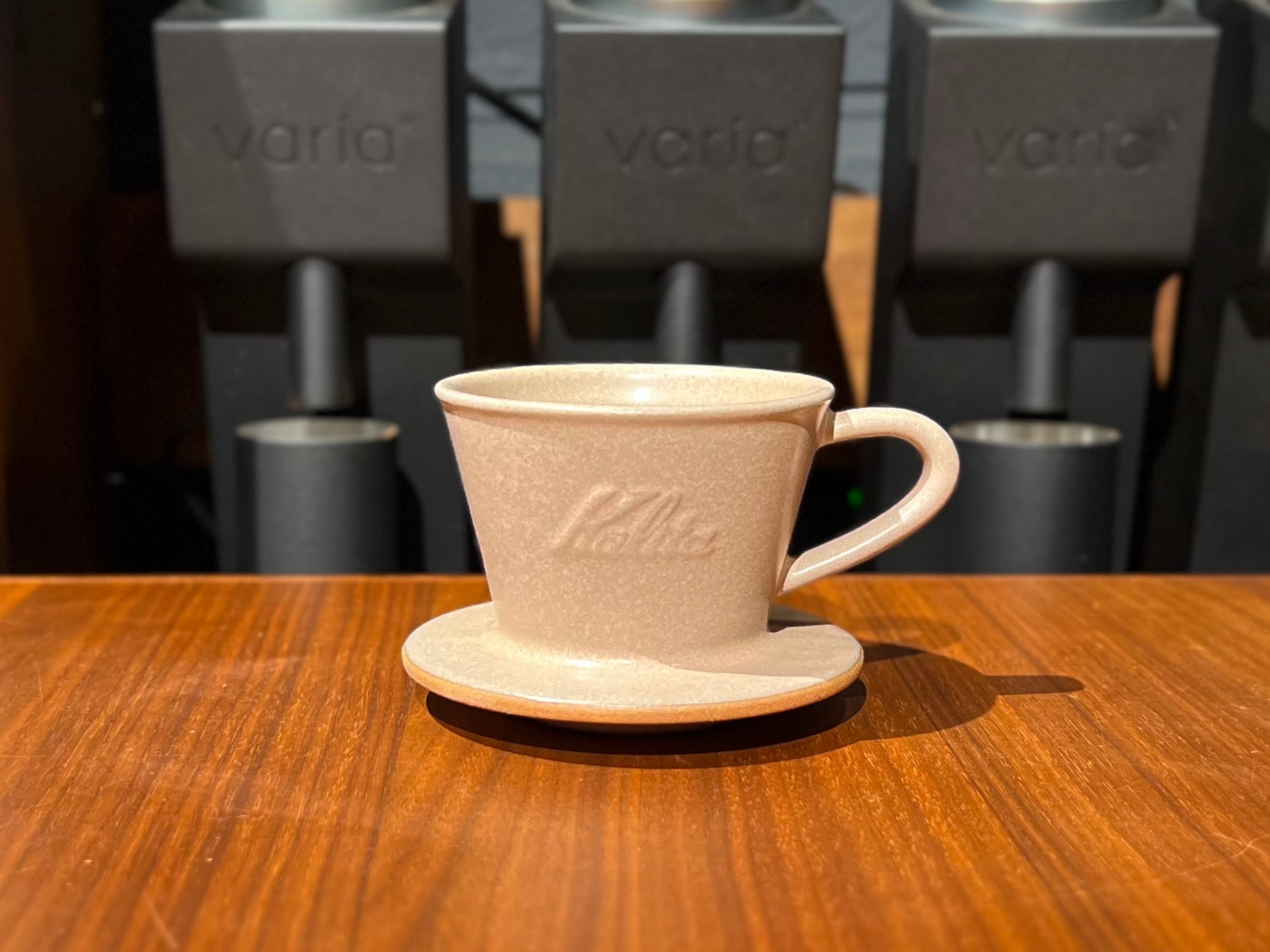 Kalita MI155 ドリッパー サンドブラウン | COFFEE LAB KOMAMEYA