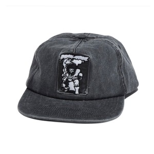FUCKING AWESOME / FU PATCH  SNAPBACK BLACK WASHED