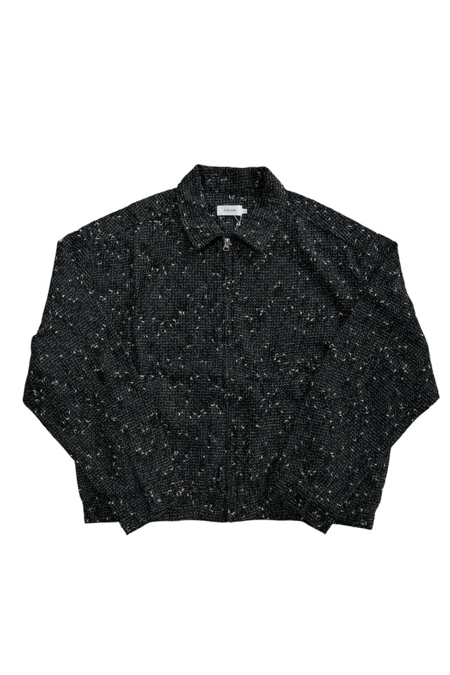 ATELANE / MESH BONDING DRIZZLER JACKET - BLACK