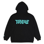 SC LOGO ZIP UP HOODIE/BLACK