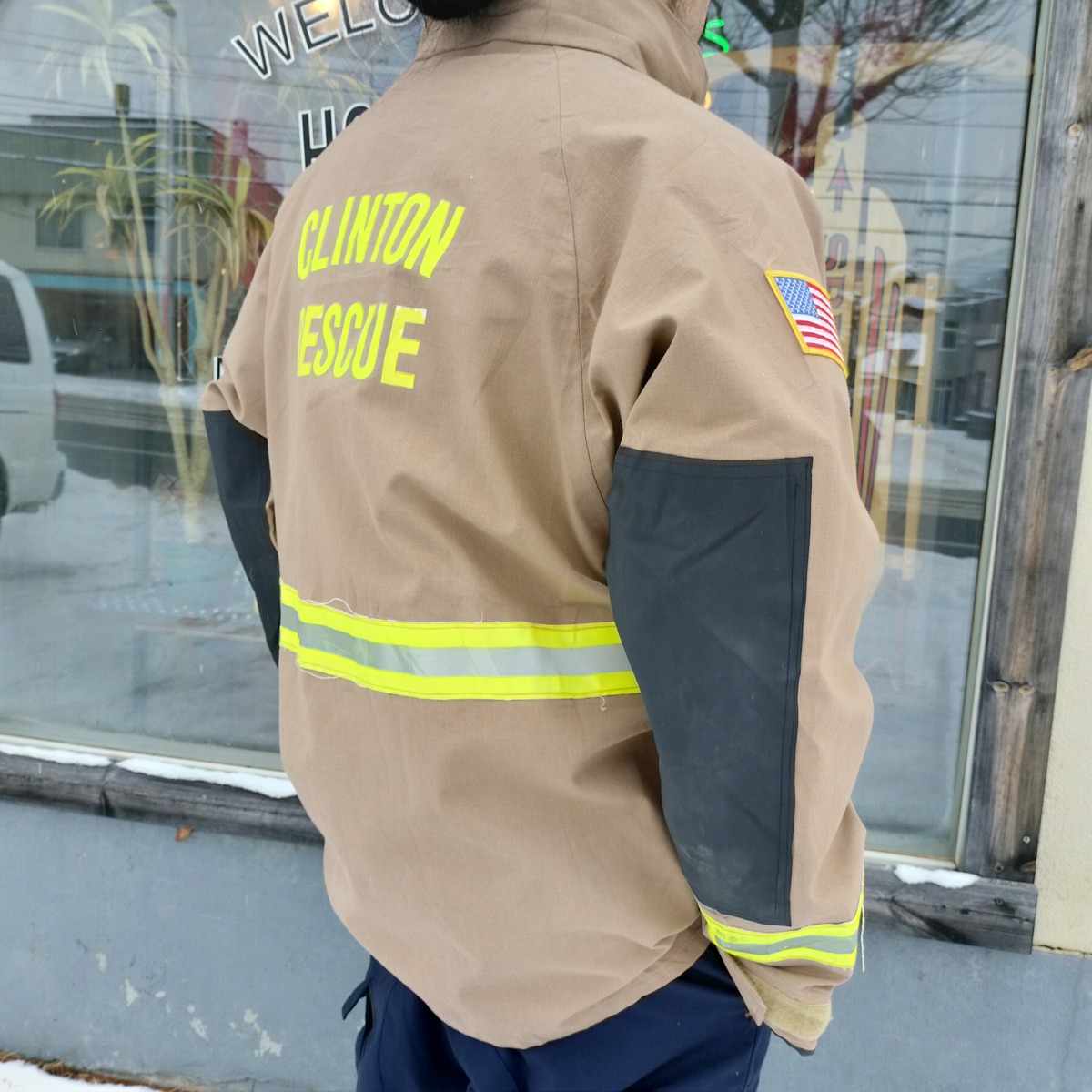 国際配送【RENOL】fireman suede jacket (2color) main image 1
