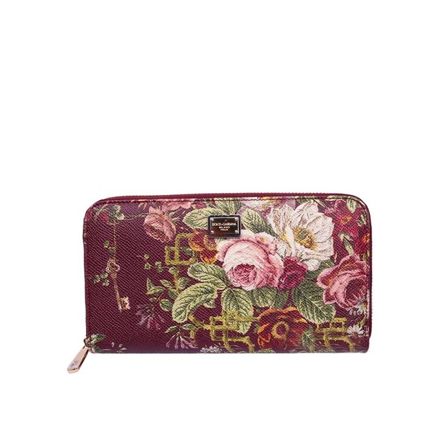 ドルチェ＆ガッバーナ Dolce&Gabbana レディース 花柄 長財布 BI0473 AP252 8N884