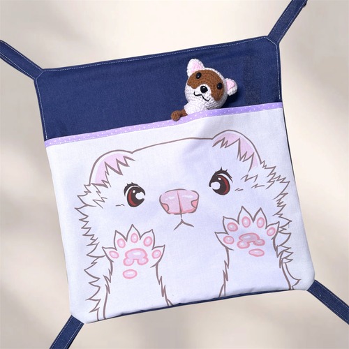 布団型潜れるハンモック　40×38㎝